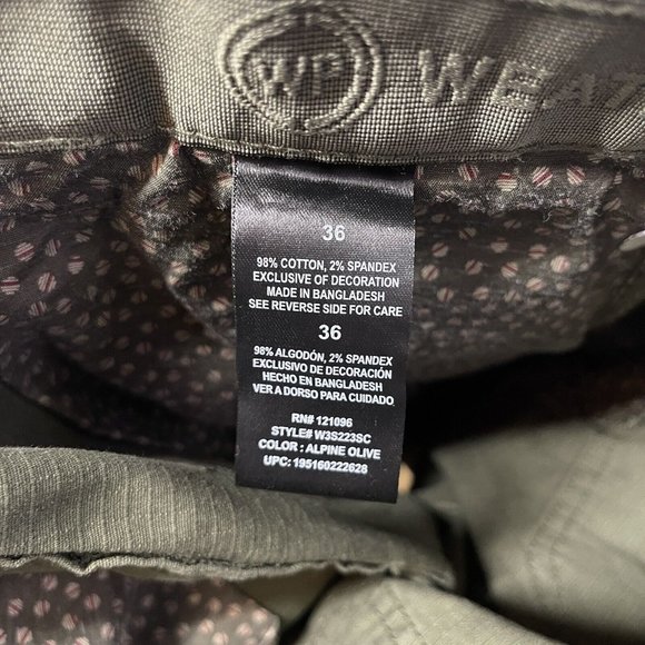 WP Weatherproof Men's 5 Pocket Ripstop Trail Utility 10" Inseam Short size 36 - Picture 6 of 6